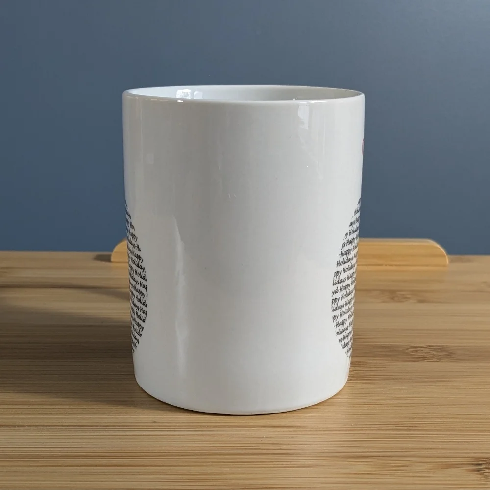 ❤️ Happy Holidays ornament mug